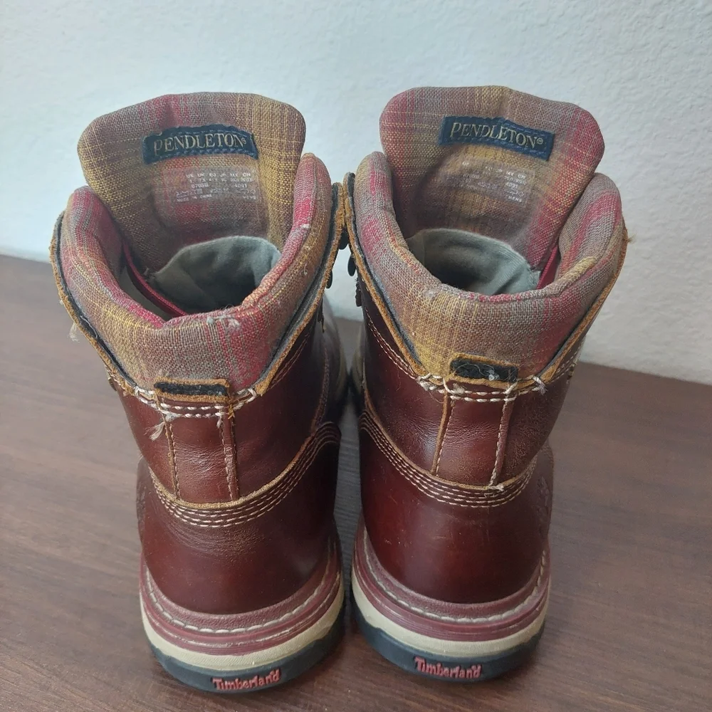 Timberland Pendleton Gore-tex‎ Men’s Heston Leather Boots Size 8